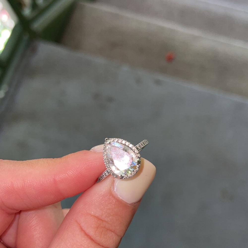 Brand New Pandora Teardrop Ring